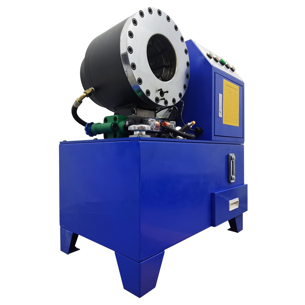Electric Hose Crimper High Pressure Hydraulic Hose Crimping Machine 10 Sets Dies