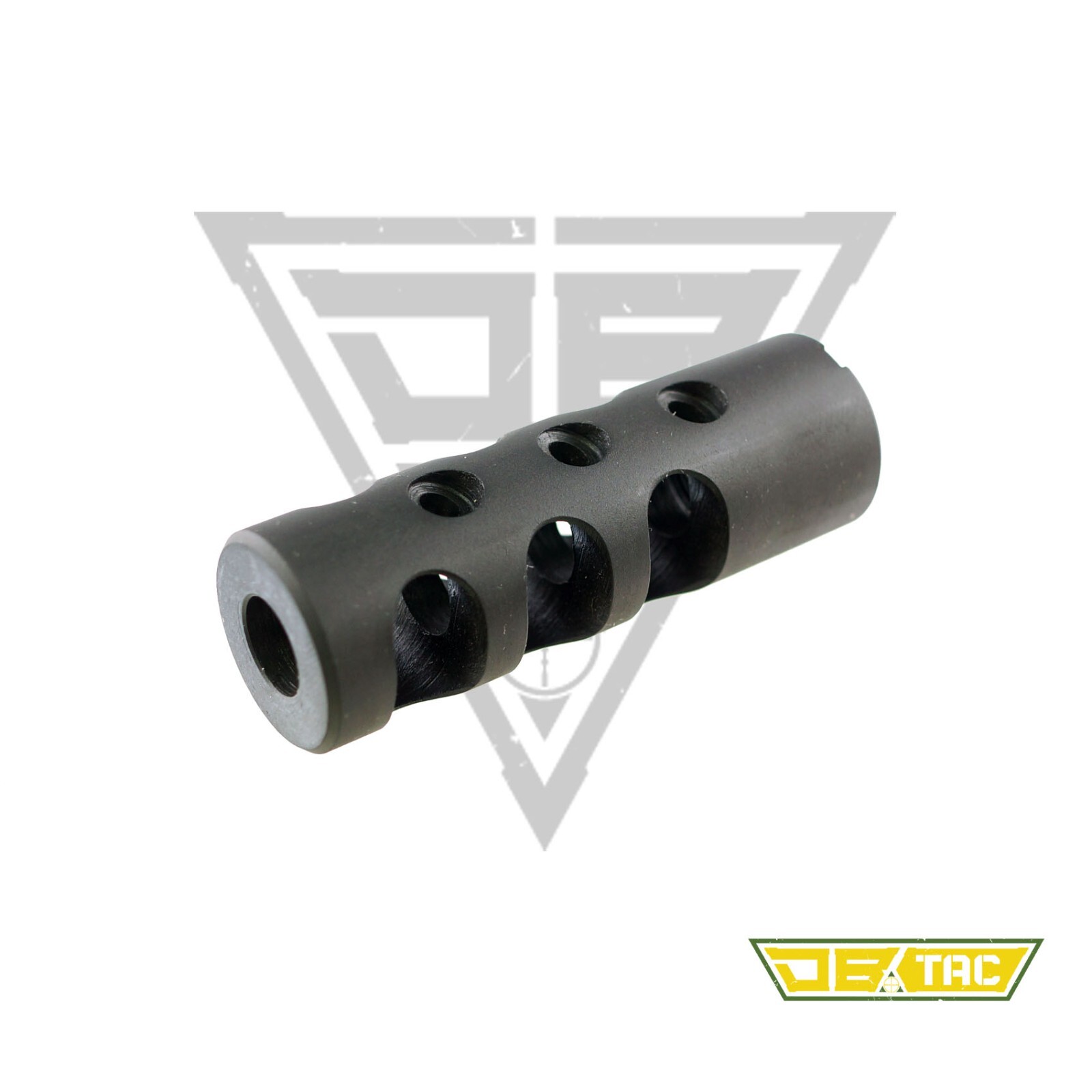 Steel 11/16x24 TPI Thread Competition Muzzle Brake Compensator For .450/.458
