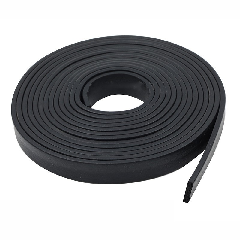 Black Silicone rubber sponge strip Closed Cell Square Foam Backer Rod Seal