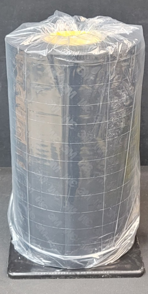 3M 8663HS Polyurethane Protective Tape 12"x36yd Matte Black Skip Slit 18 mil 700