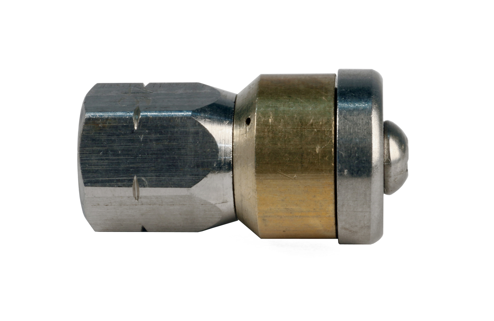 Schieffer 1/8" x 100' 4800 PSI Thermoplastic Sewer Jetter Hose & 5.0 Nozzles