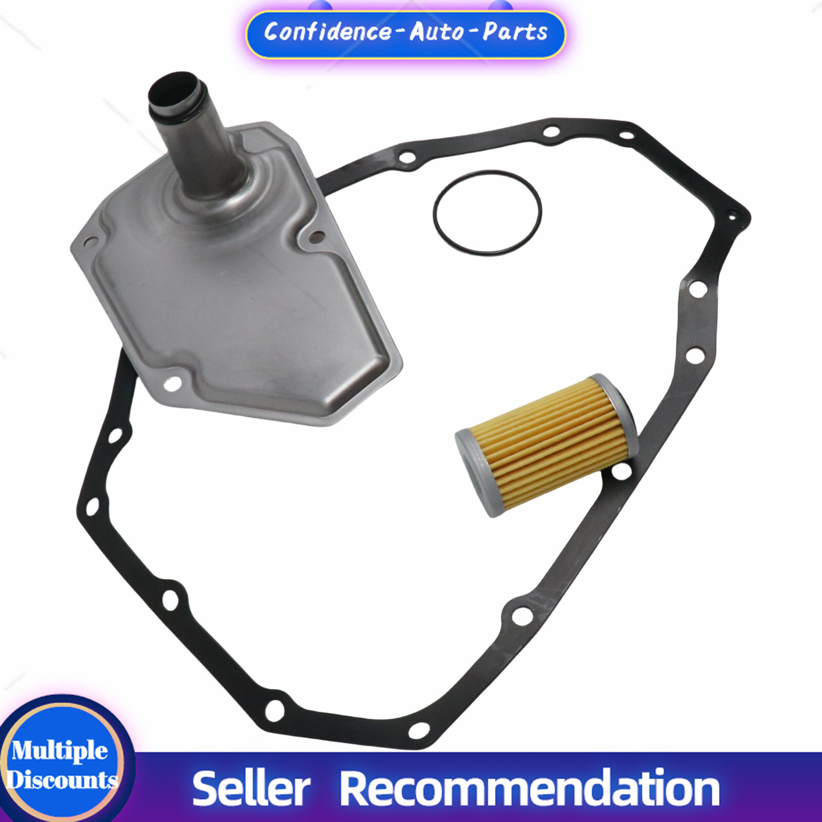 For Nissan Kicks 2018-2024 Versa 20-24 1.6L 3Pcs Transmission Oil Filter Gasket