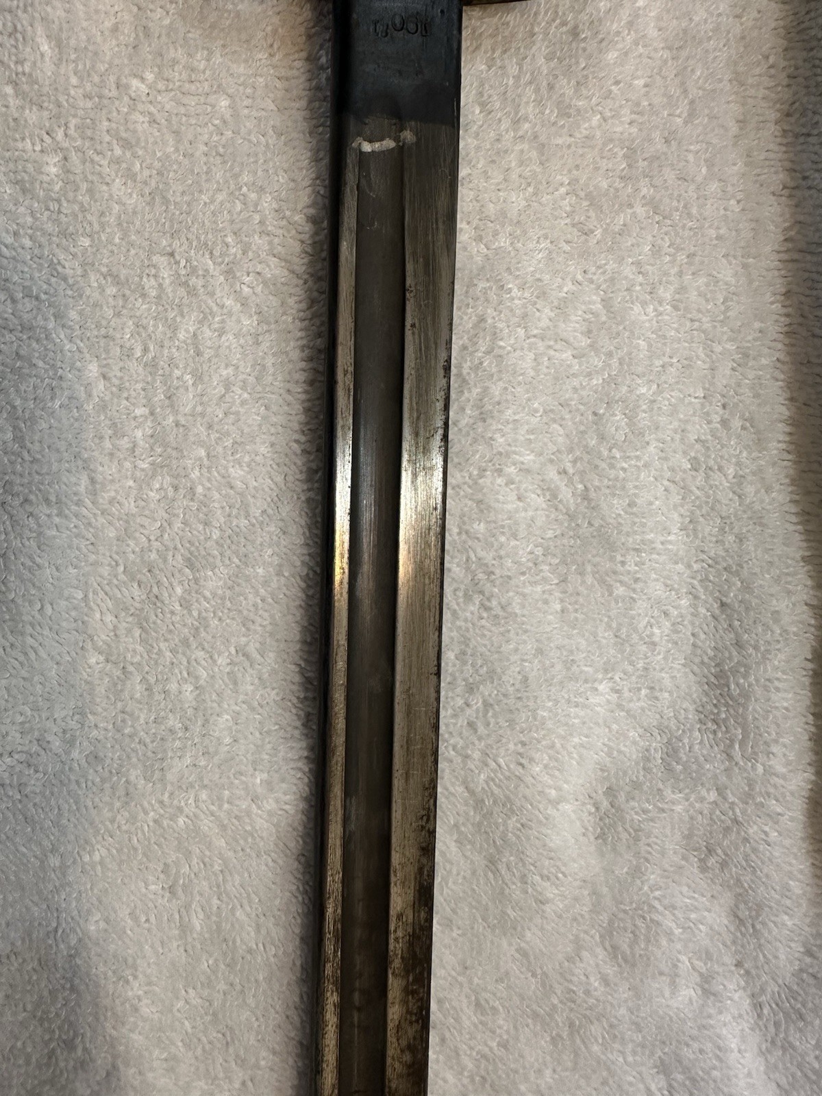 ANTIQUE WW1 1907 WILKINSON SWORD PATTERN BRITISH RIFLE BAYONET & SCABBARD