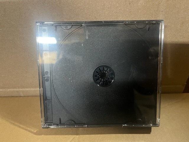 5 PCS New 24MM Multi-4 Quad CD Jewel Case with Black Tray-PSC71, Free Shipping