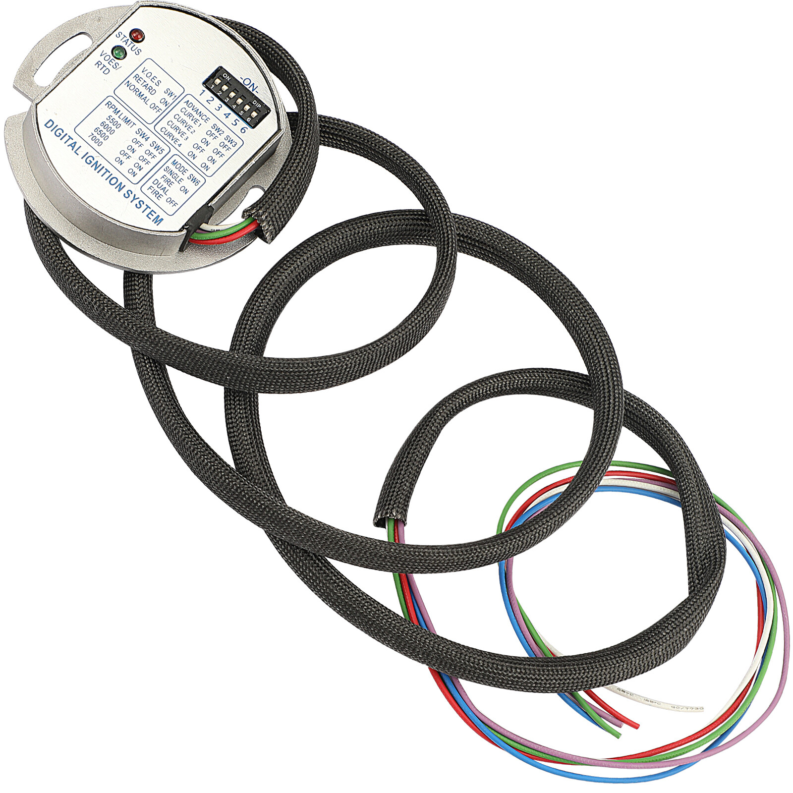 53-660 Single Fire Programmable Ignition Kit For Harley Big Twin Evo XL√