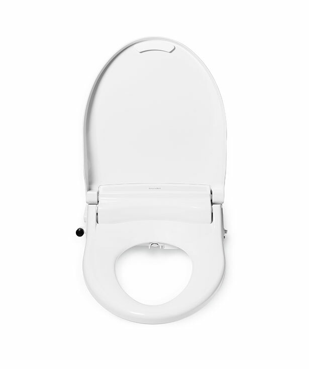 Brondell - ELONGATED CL1700 Bidet Seat with Remote Controlled White Open Box