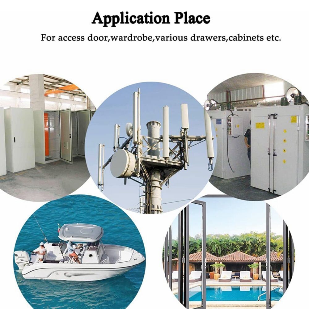 Zinc Alloy Recessed Pull Handle Container Handle Black Flush Lift Door 4.33" C77