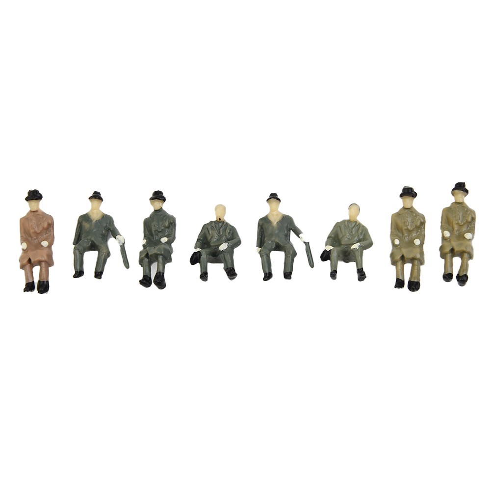 90Pcs HO Scale ALL Seated People Sitting Figures Passengers Different Poses New