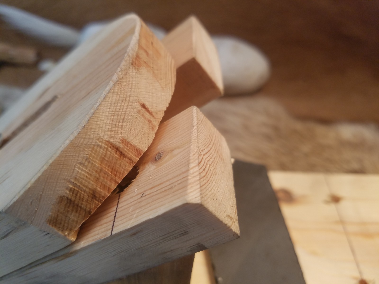 PRO GRADE FLINT KNAPPING JIG With UHMW ROD ISHI STICK PRESSURE FLAKER PREFORM