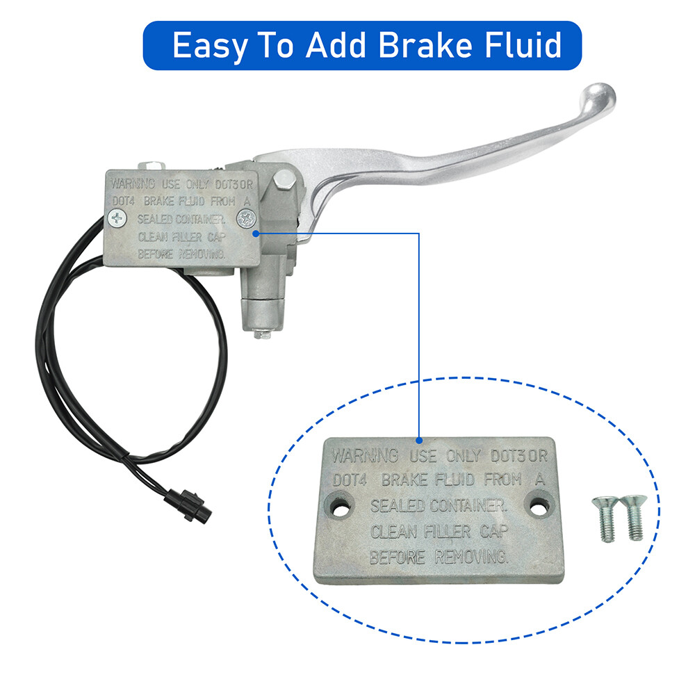 Front Right Brake Master Cylinder for Yamaha Banshee Grizzly Raptor Warrior 350