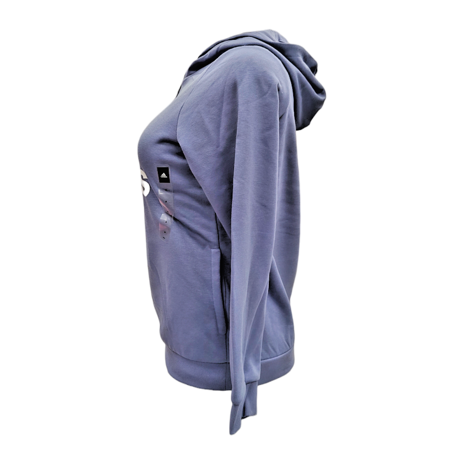 Adidas Loungewear Sweater Essentials Logo Fleece Hoodie H10140 - Orbit Violet