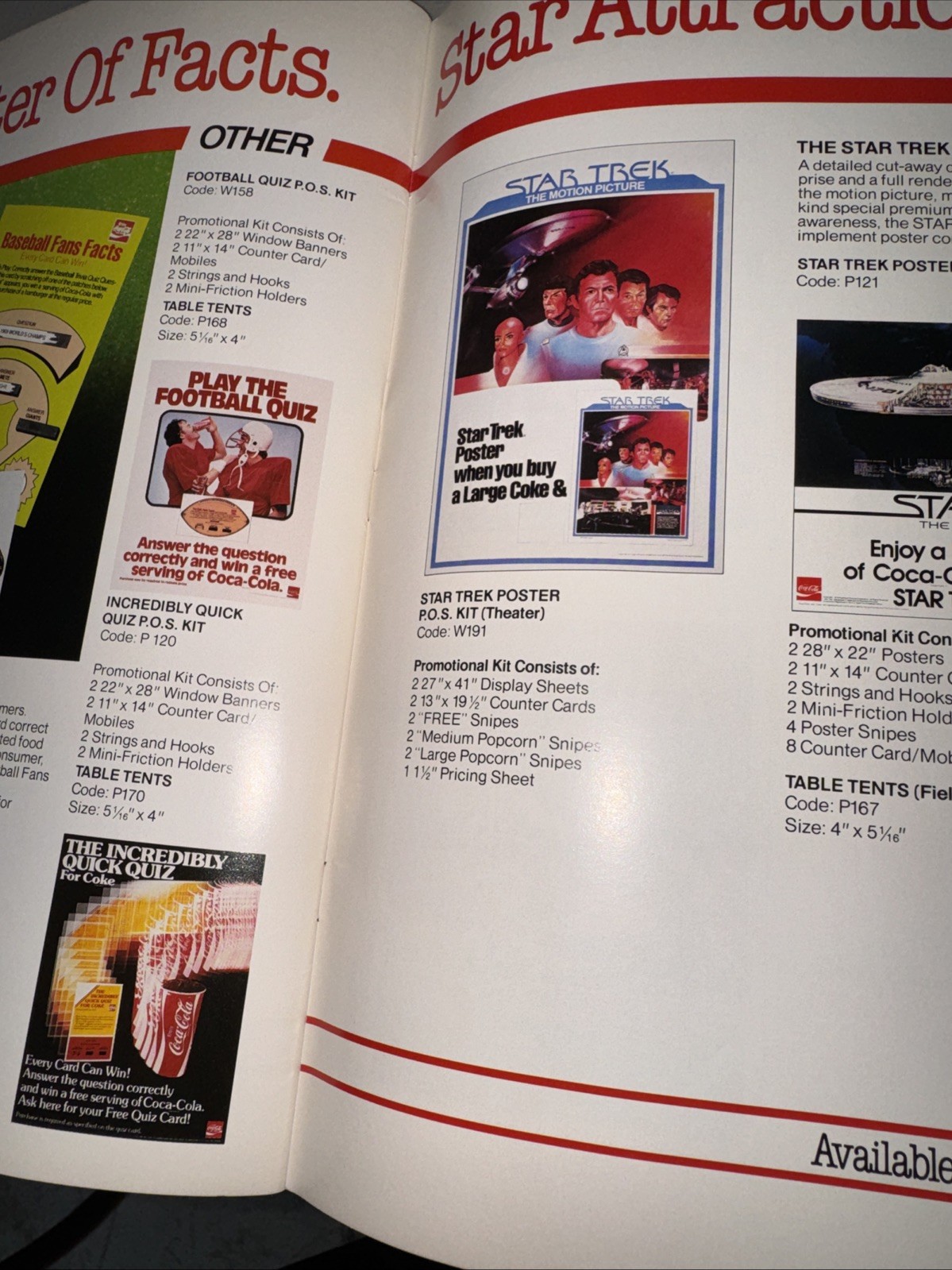 1982 Coca Cola Fountain Sales Advertising Manual