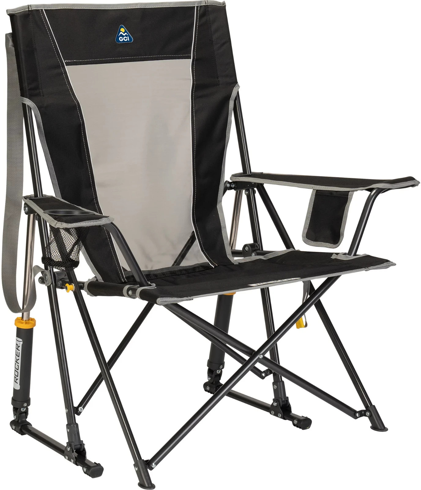 GCI Outdoor Comfort Pro Rocker Chair Color: Black