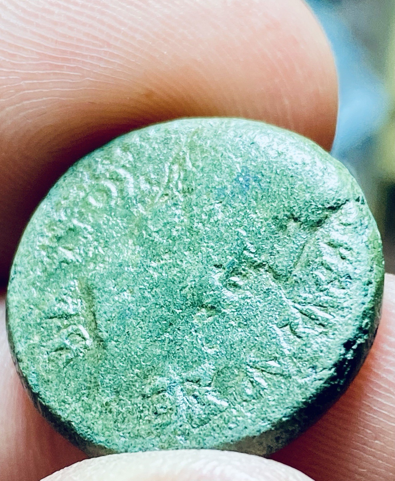 Tiberius and Livia AE Provincial Thessalonica AD 22-37, 12 CAESARS, SCARCE, VG+!