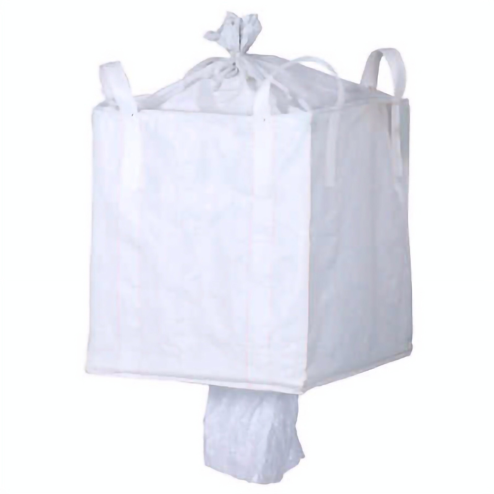 Heavy Duty FIBC Bulk Bag 2200 Lbs, Duffle Top and Spout Bottom, Super Sack