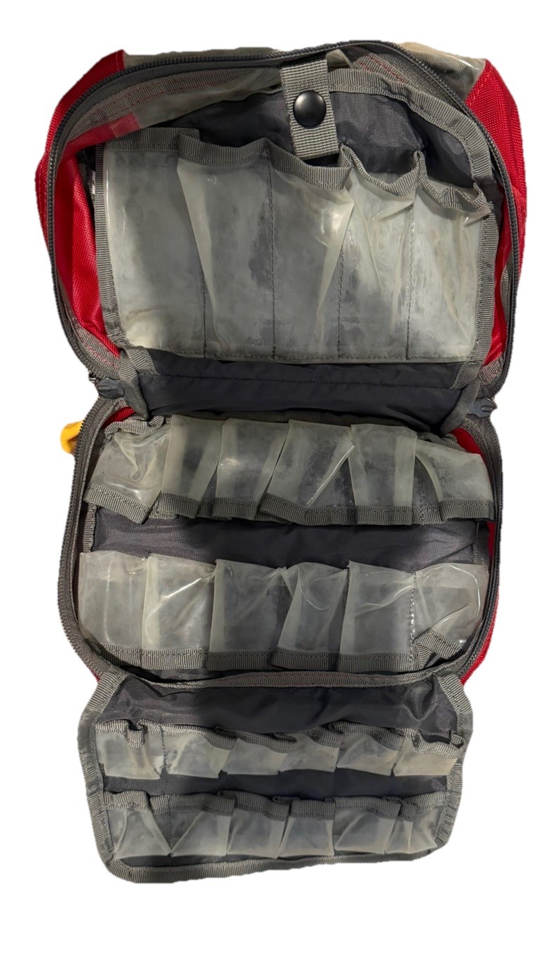 StatPacks RED Remedy First Aid Remedy Drug Kit Zipper Bag EMS EMT PARAMEDIC