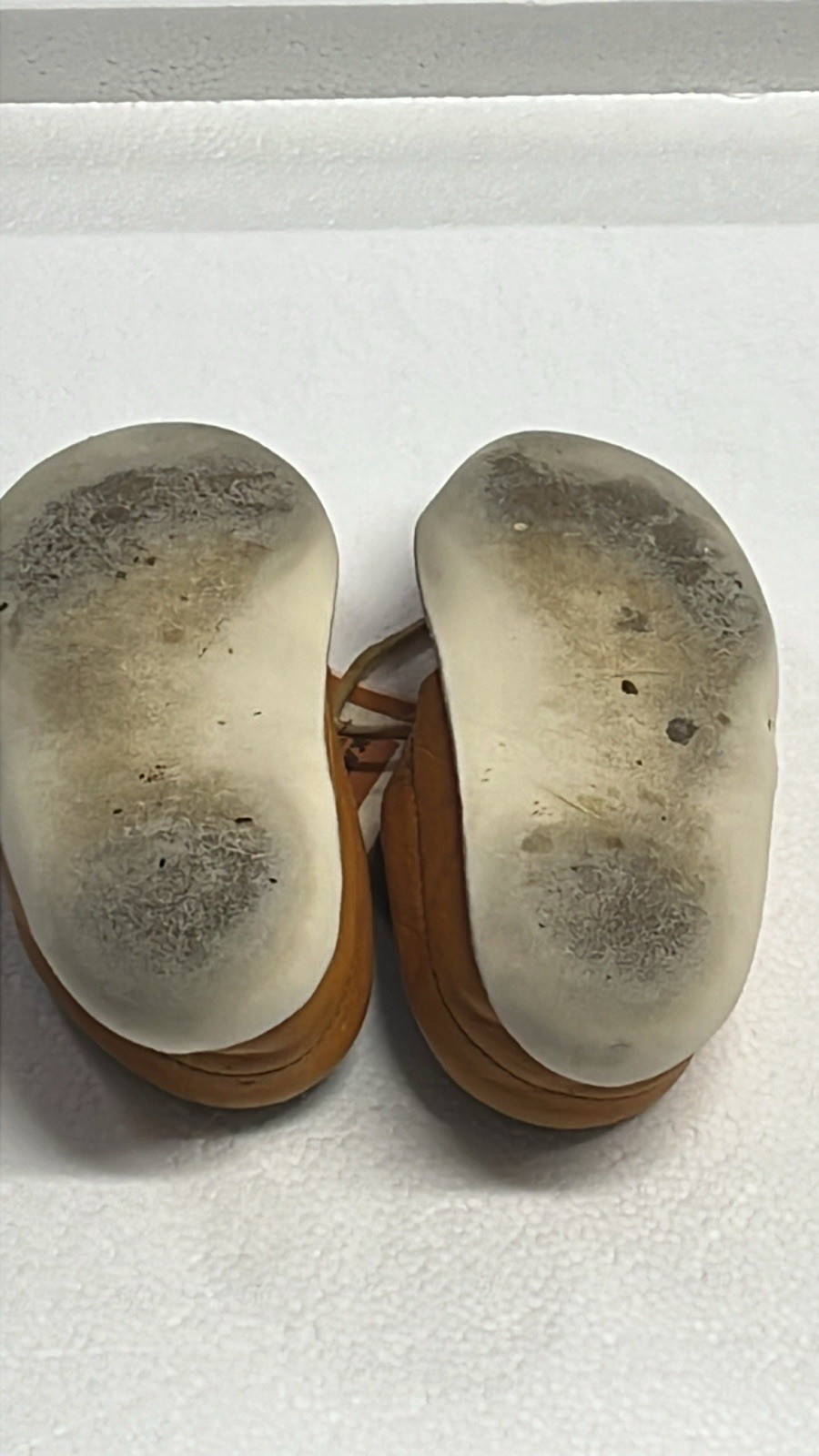 Original Kaibab Mocassins Traditional Navajo Leather Lace No Size 9.5” Length