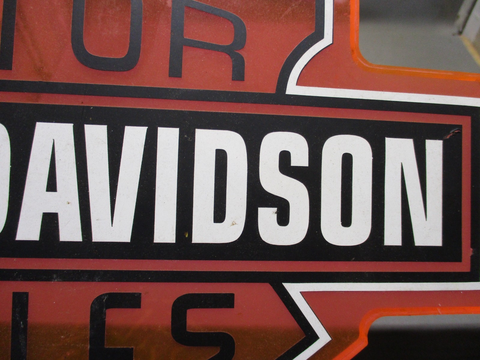 Harley-Davidson Motor Cycles Shield Logo Sign