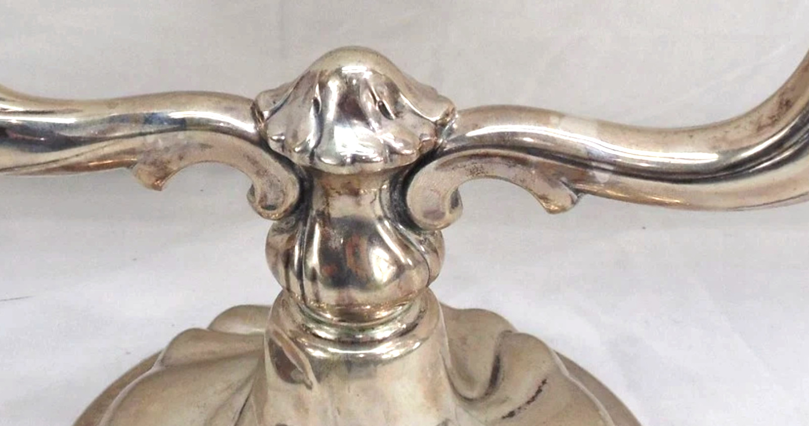 ✡REAL Jewish German ANTIQUE RARE SHABBAT judaica silver candle holder candelabra