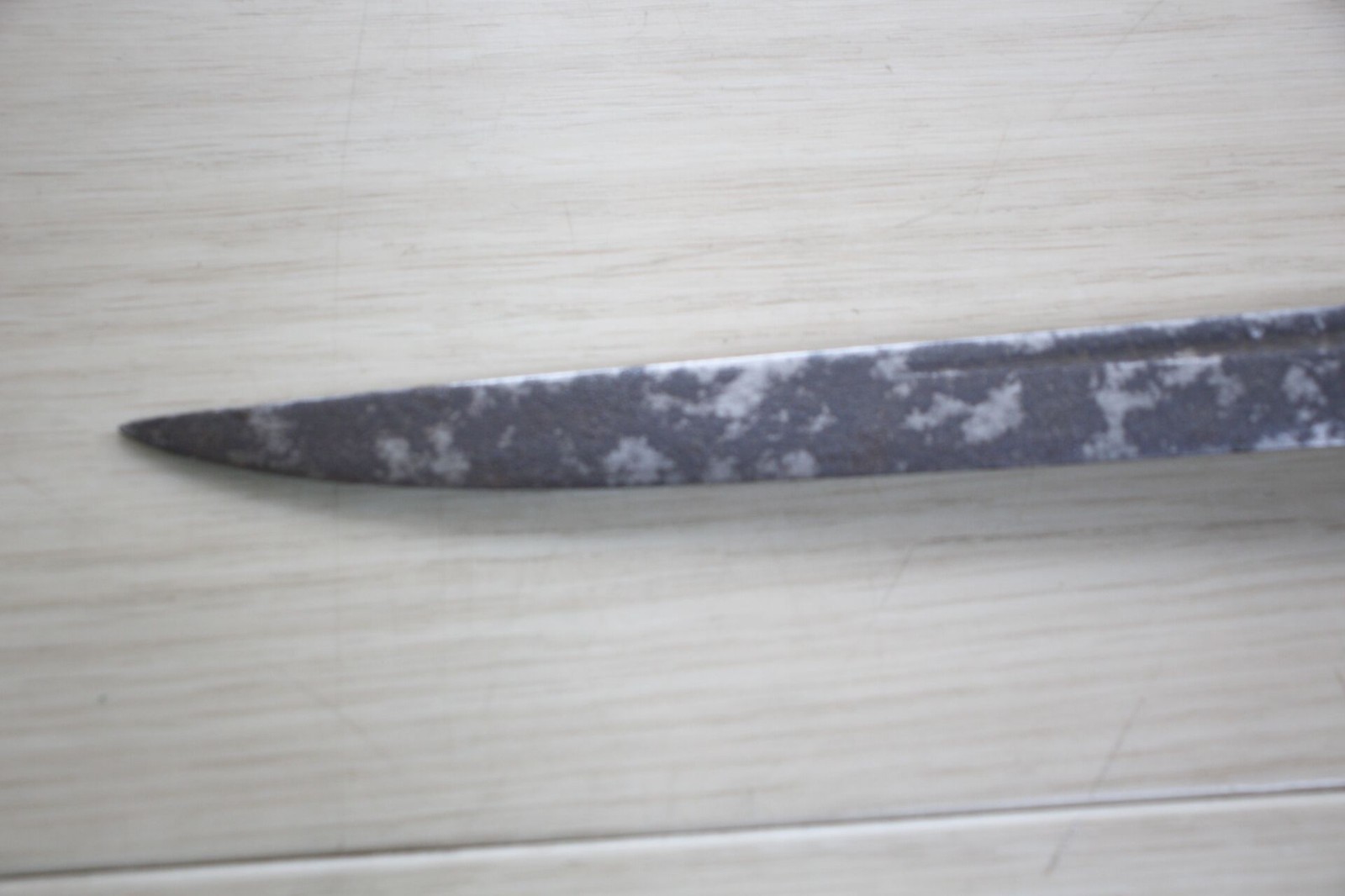 WWII Japanese Navy Dirk Mid War Brass Fittings Resin Handle 8" Blade J30