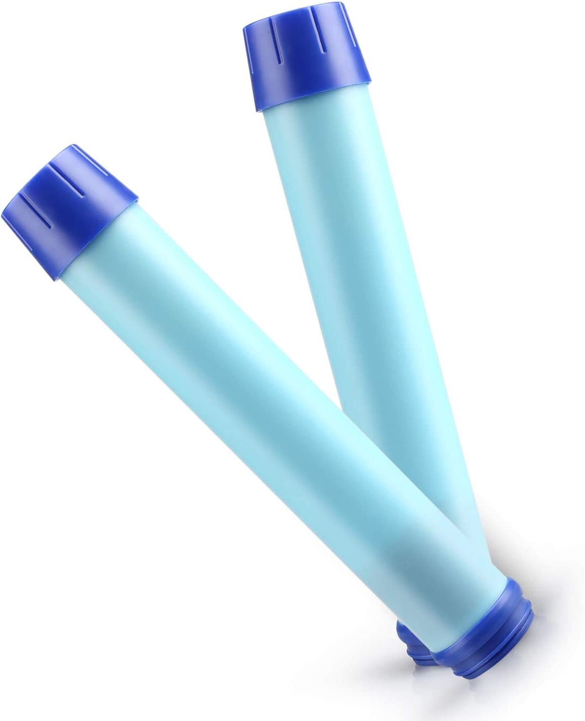 Water Filter Bottles W/Straw Water Filtration Bottle Purifier Outdoor Emergency