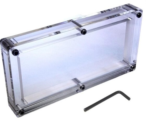 pack 100 Bank Note Acrylic Holder ONLY BEP Currency Display Case Frame Holder