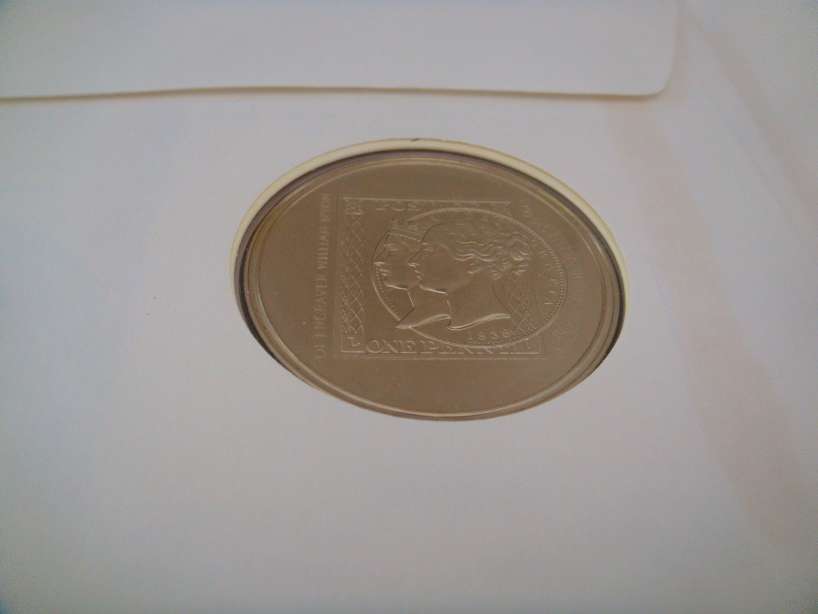 1995 Royal Mint William Wyon Bicentenary Medal Coin And Cover