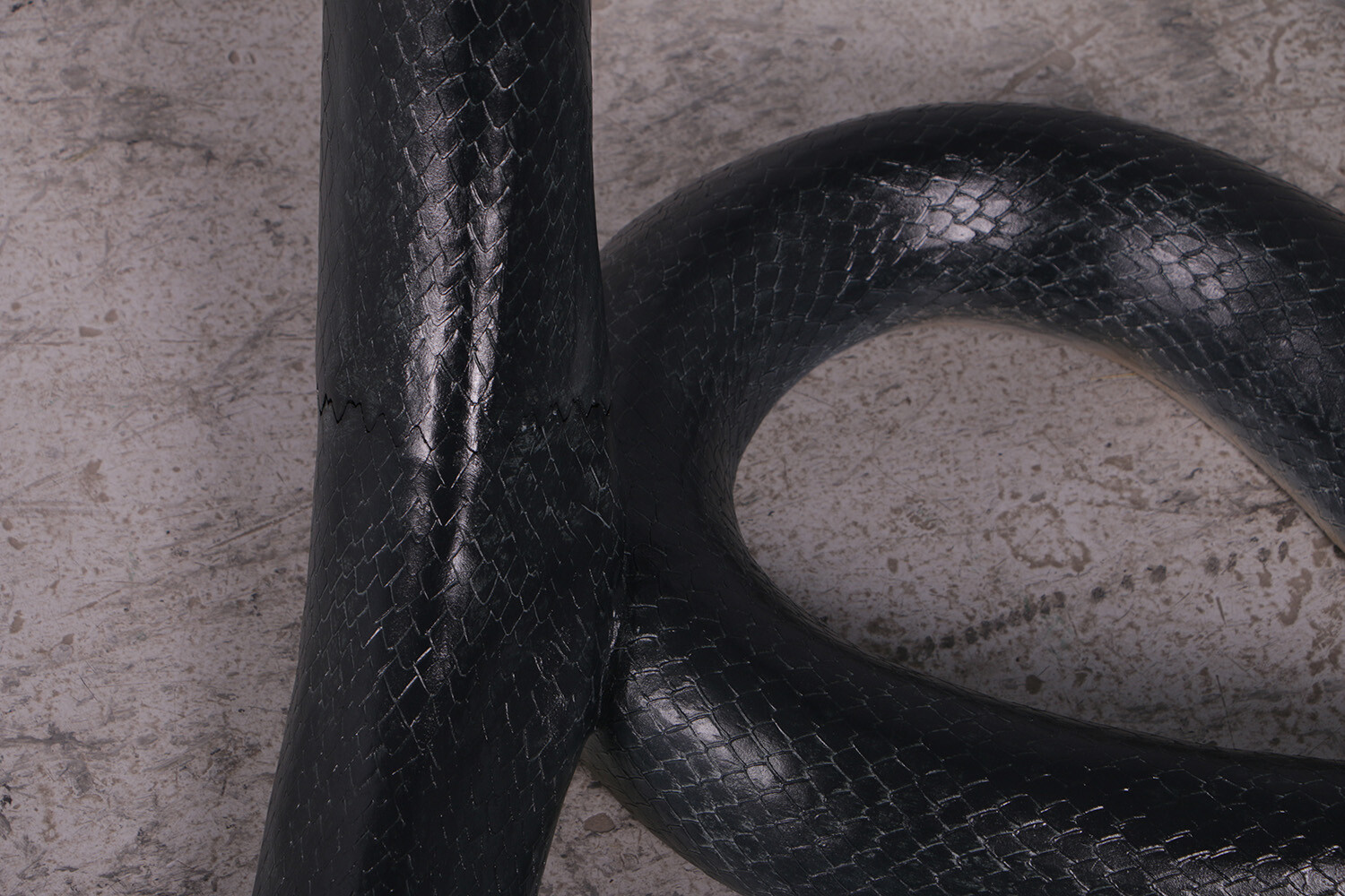 King Cobra Snake Life Size Resin Statue Jungle Decor Safari Reptile Display Prop