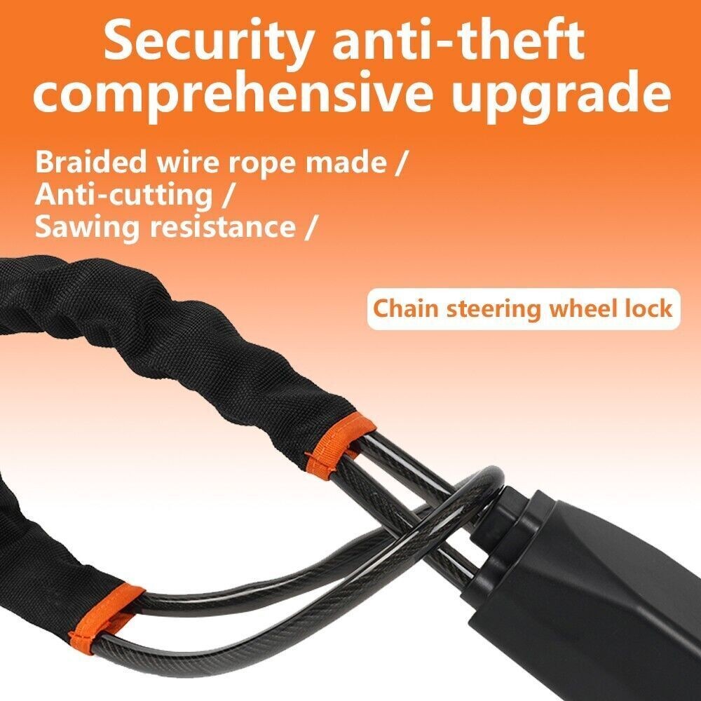 Steering Wheel Lock Anti-Theft Security System Car Truck SUV Auto Lock Universal