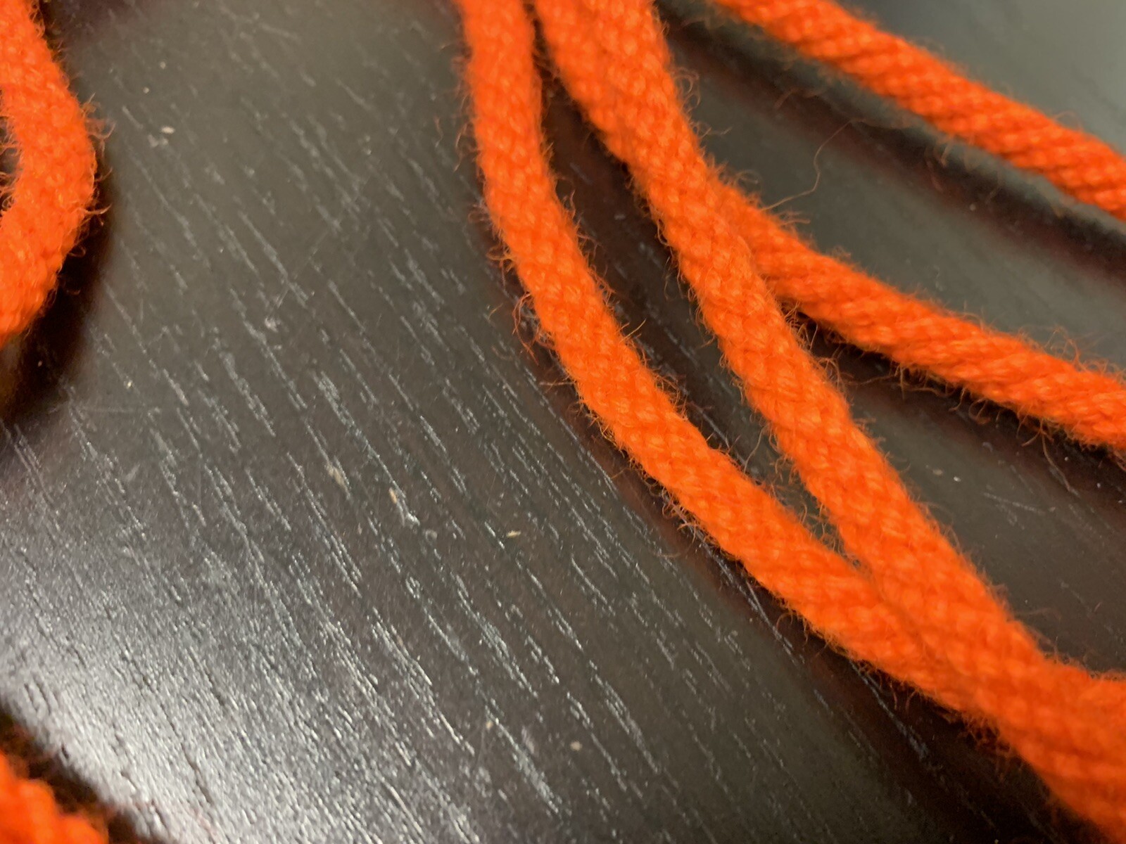 Civil War Union Army ORANGE Wool 'Dragoon' Hat Cord - NEW reproduction, A+