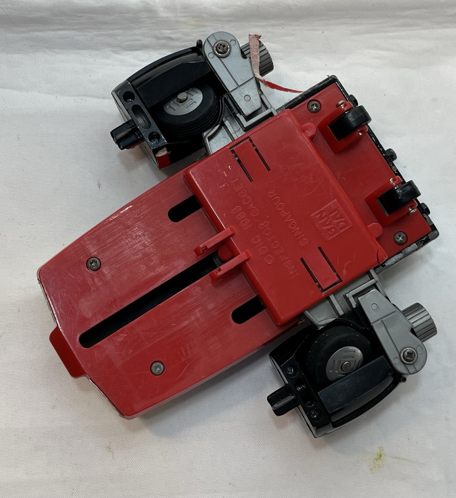 Vintage INSPECTOR GADGET DR CLAW VEHICLE 1983 BANDAI For REPAIR/PARTS LOT