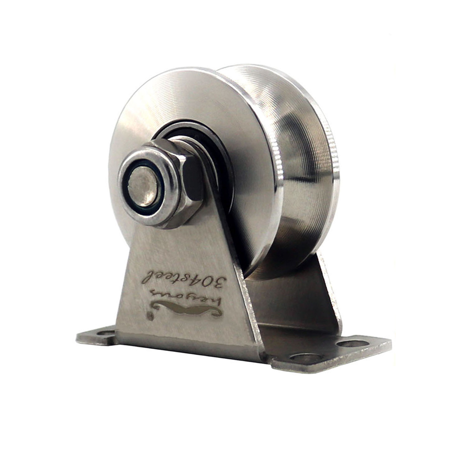 Steel U Channel Metal Roller Pulley Wheel Pulleys for Rope Cable Pulley Block