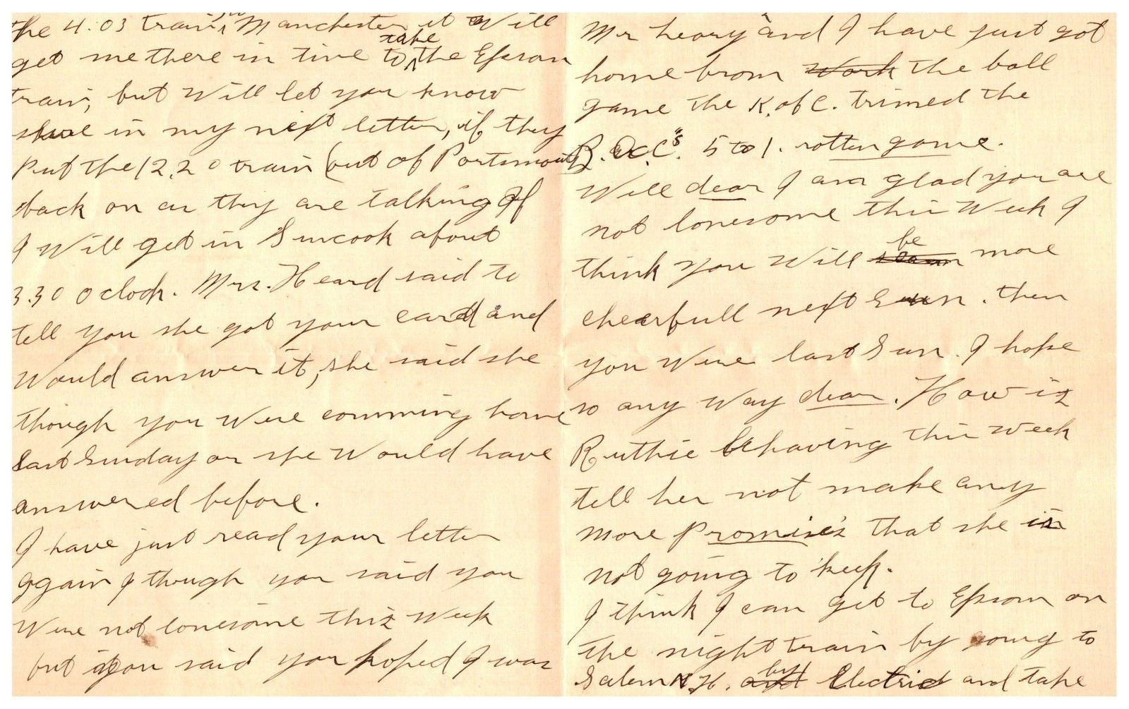 1919 Handwritten letter Flora H Sullivan Portsmouth Maine ME Stamped Envelope