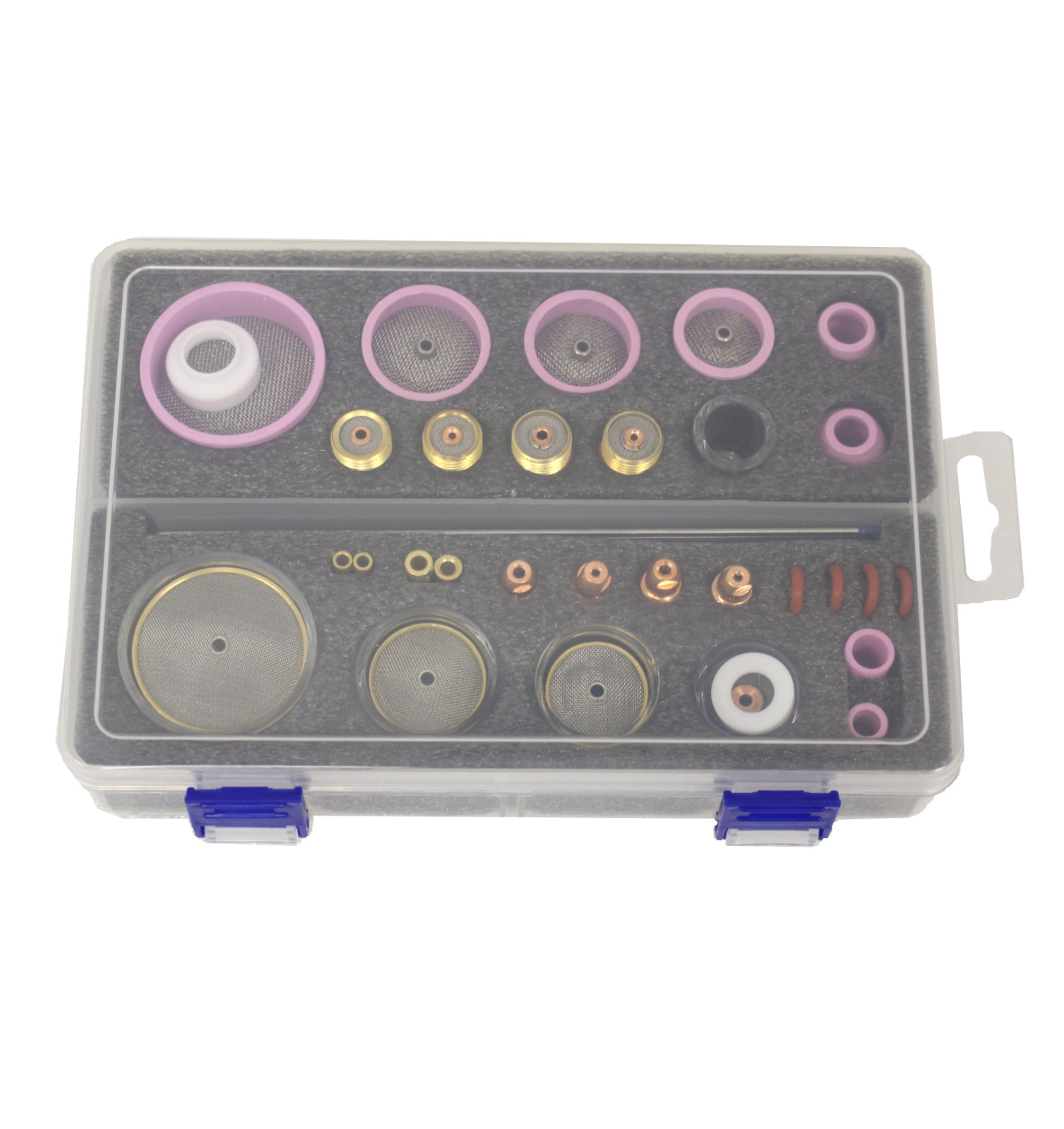 Master Gas Lens TIG Kit with Case for WP-9/20/17/18/26 TIG Torches