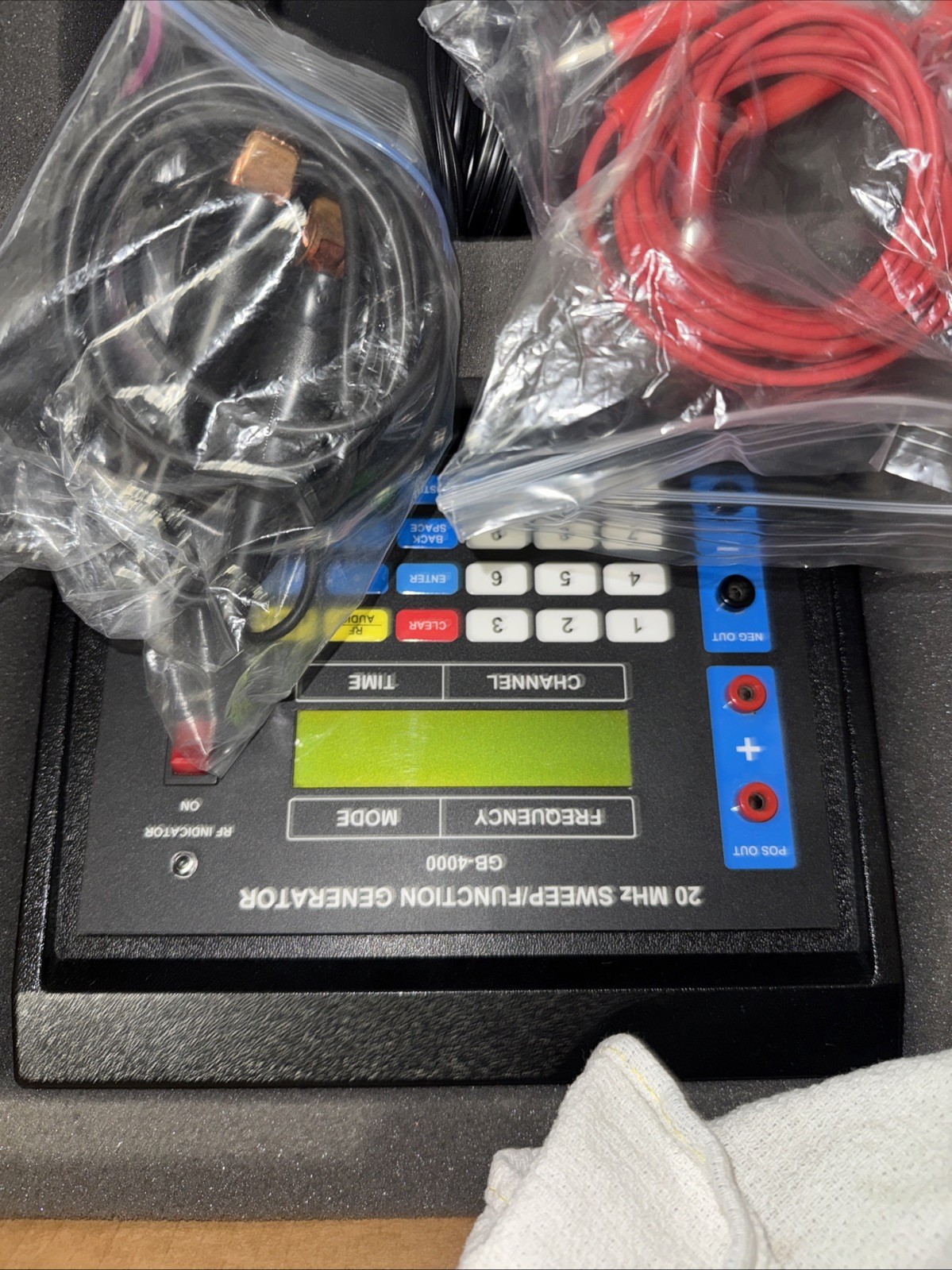 GB-4000 Rife - 20Mhz AMP A4/SR4 - Excellent Shape - Complete Rare Dark Blue