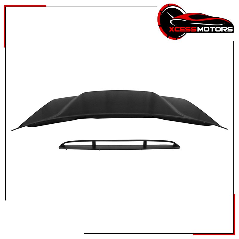 Fits 08-23 Dodge Challenger Demon Style Front Hood Panel Unpainted - Aluminum