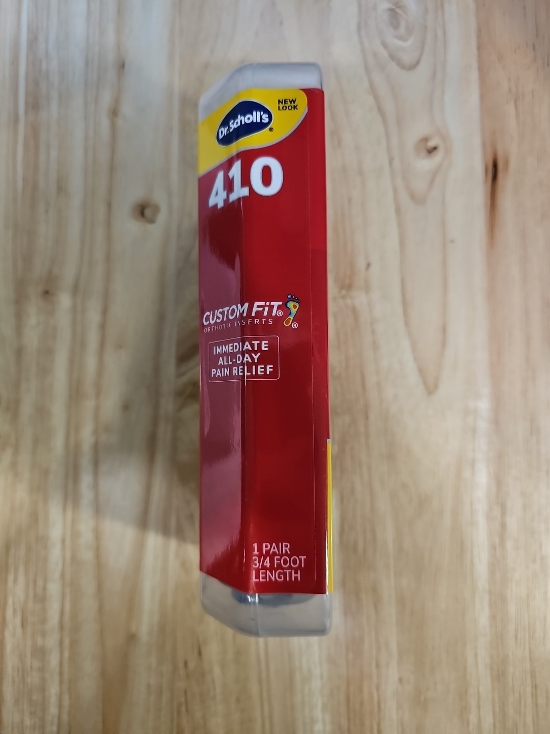 Dr. Scholls Custom Fit Orthotic Inserts CF 410, 3/4 Foot Length (2392) - NEW