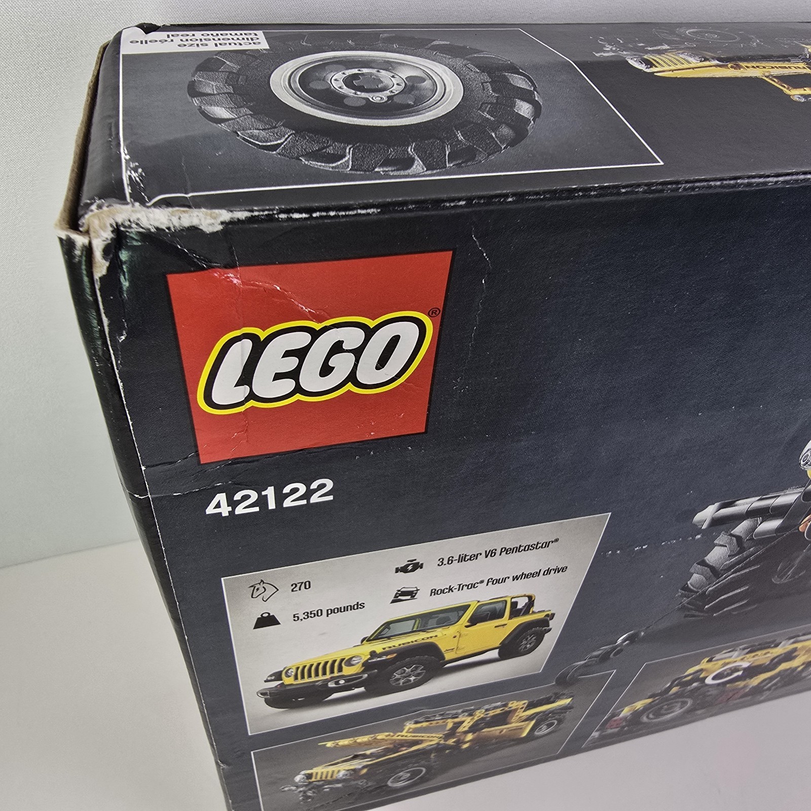 LEGO TECHNIC 42122 Jeep Wrangler 665 Pcs-Sealed