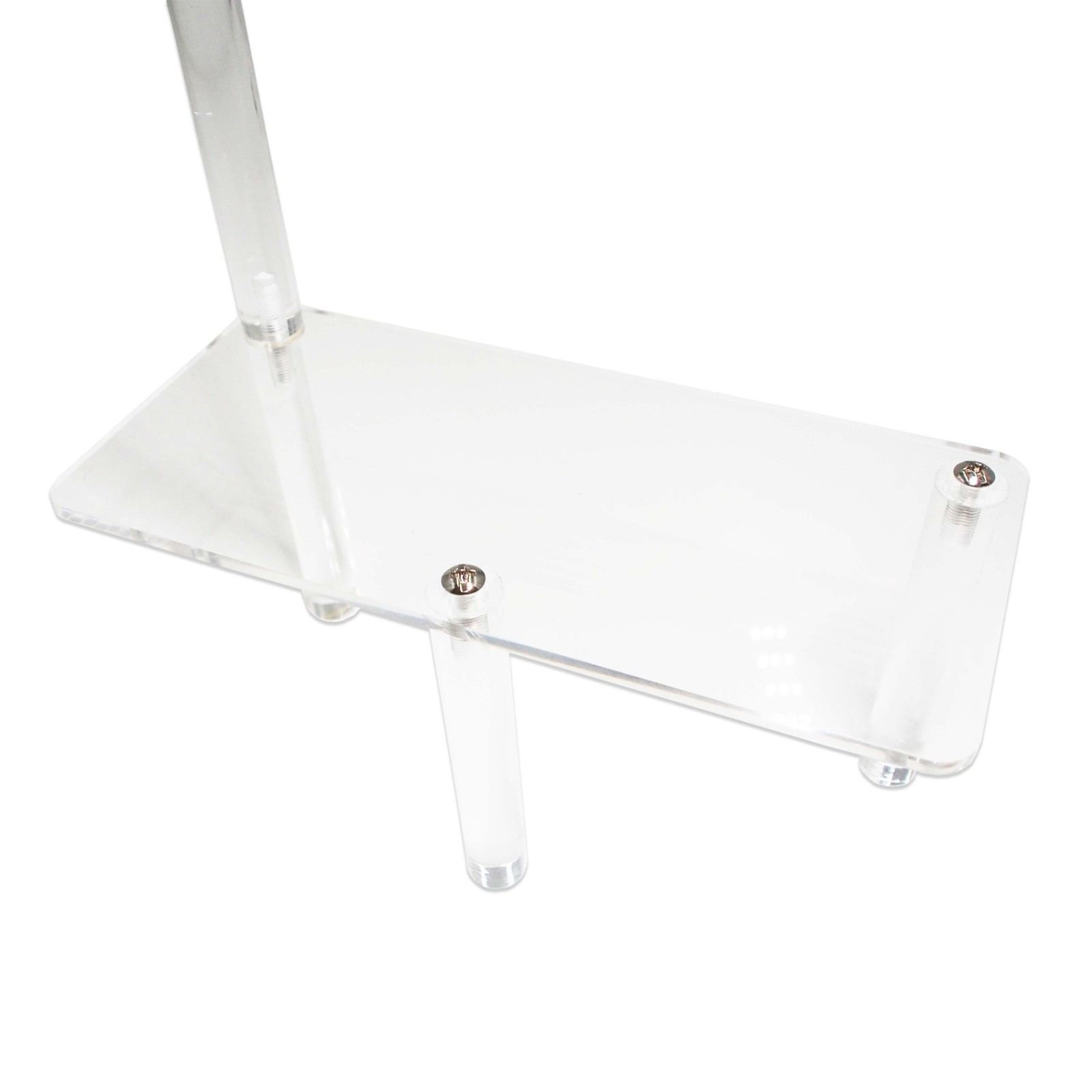 Clear Acrylic Multiplatform Display Stand – 6 Platform Tiered Riser