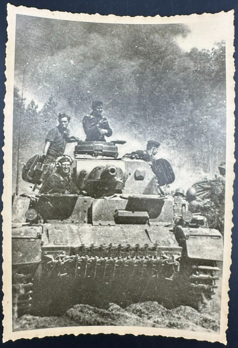 1940's WWII German Tauchpanzer IV  Tank - Archive Photo