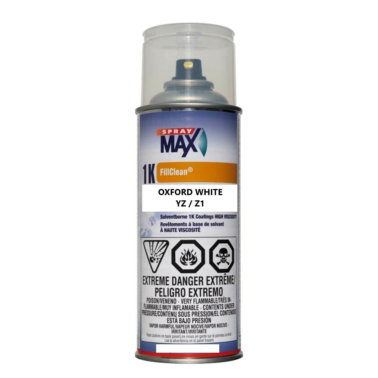 Ford YZ Oxford White Gloss Automotive Urethane Spray Paint SHIPS TODAY