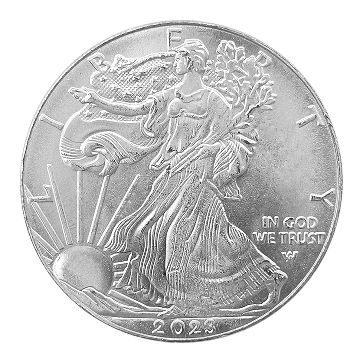 (Lot of 2) -2023 American Silver Eagle 1 oz .999 Fine Silver BU