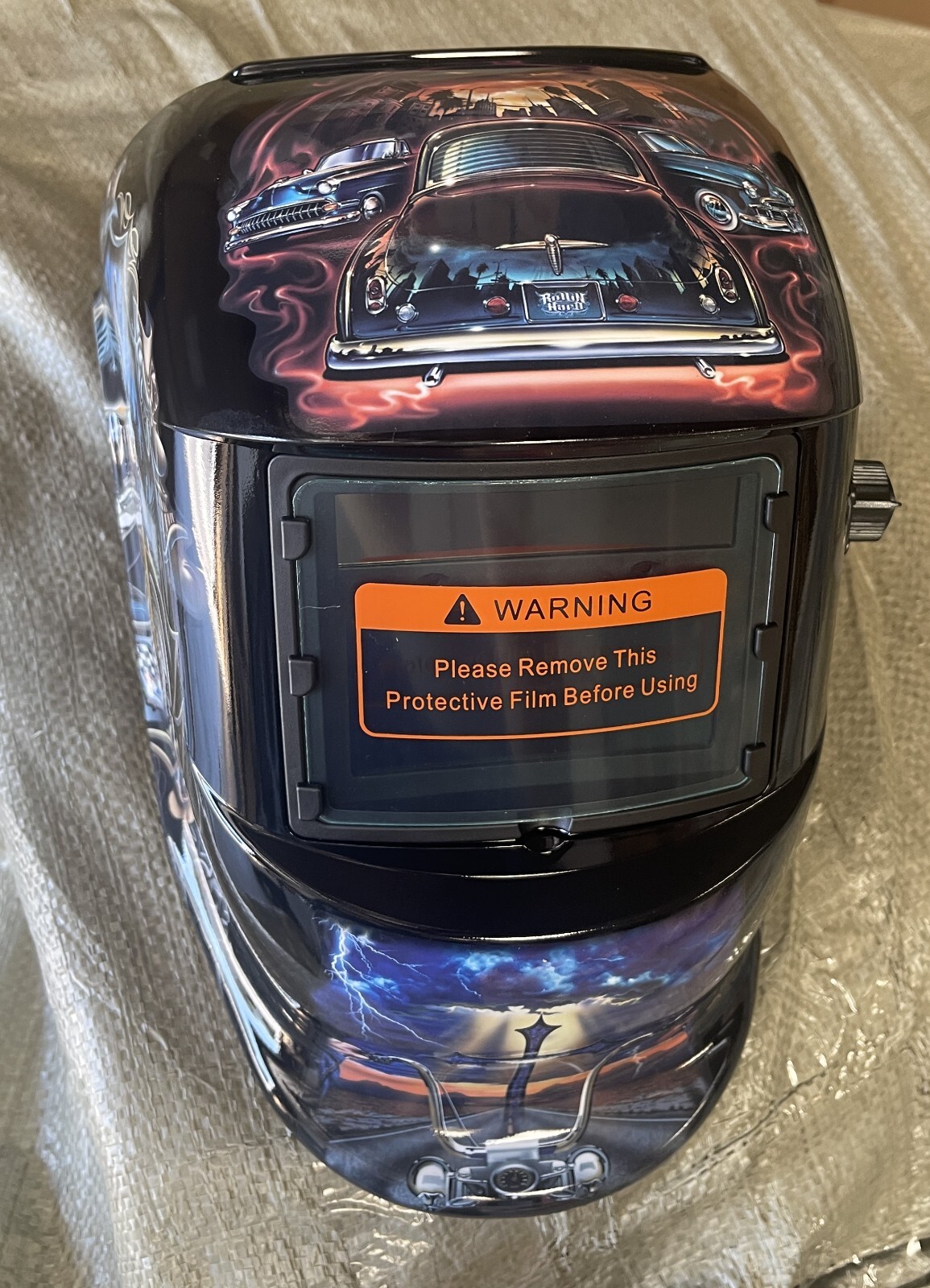 RCRS$ Solar Auto Darkening Welding Helmet Arc Tig mig certified mask grinding