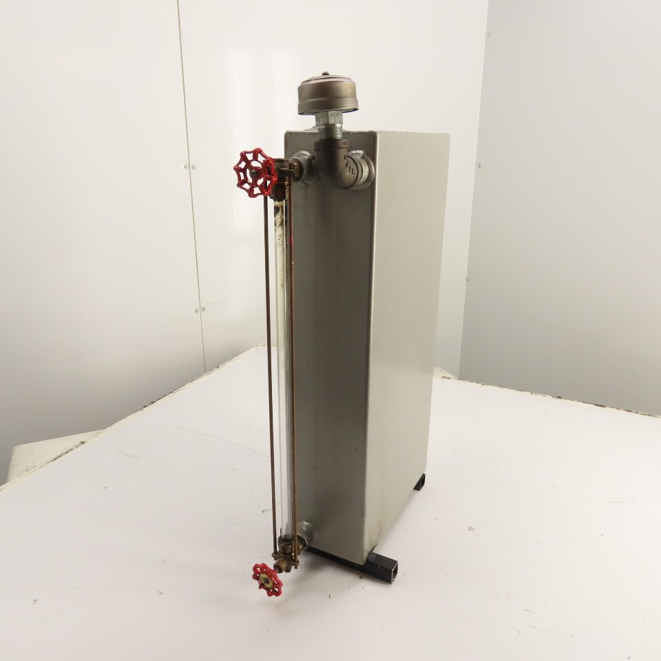 4.5 Gallon Steel Vertical Hydraulic Oil Reservoir Tank with Breather