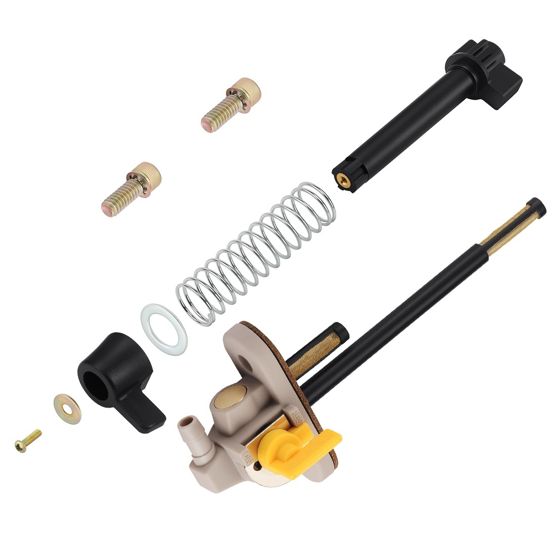 Petcock Fuel Shutoff Valve 7052190 for Polaris Big Boss 500 6x6 1998-1999