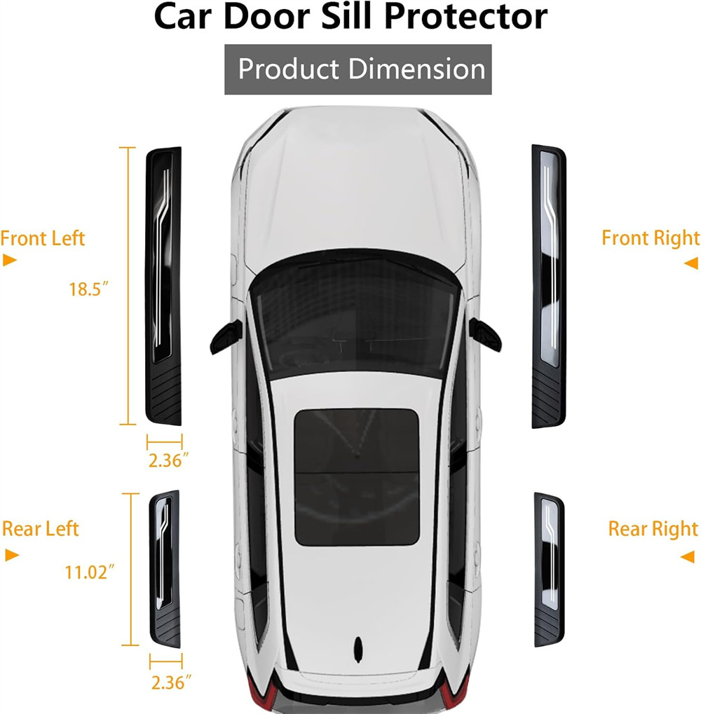 For Honda CR-V CRV Steel Accessories Protector Door Sill Scuff Plate Car Sticker
