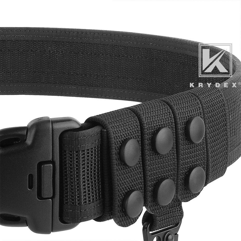 KRYDEX Tactical Police Security Guard Duty Belt Law Enforcement Outer&Inner Belt