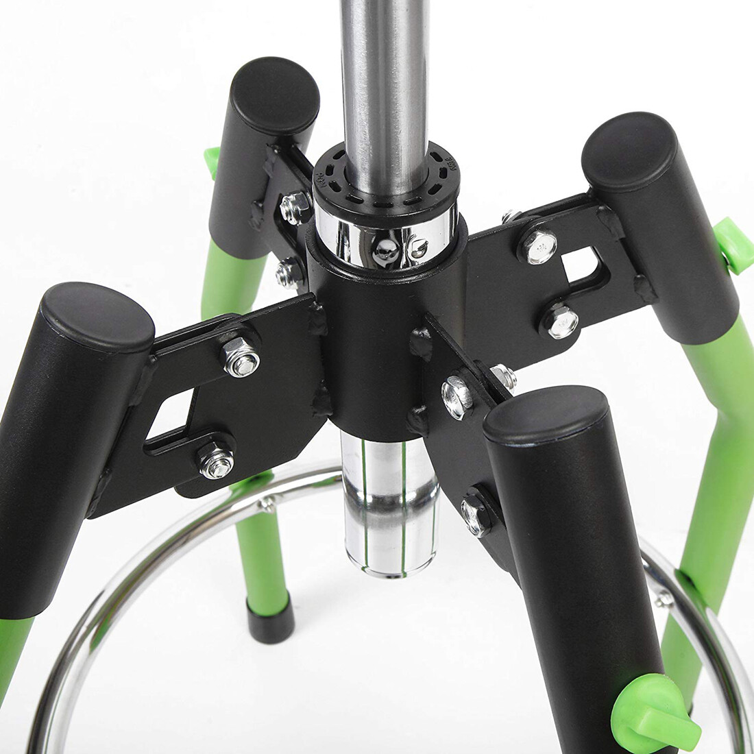 WORKPRO Heavy Duty Adjustable Hydraulic Shop Stool Garage Bar Stool 330Pound Max