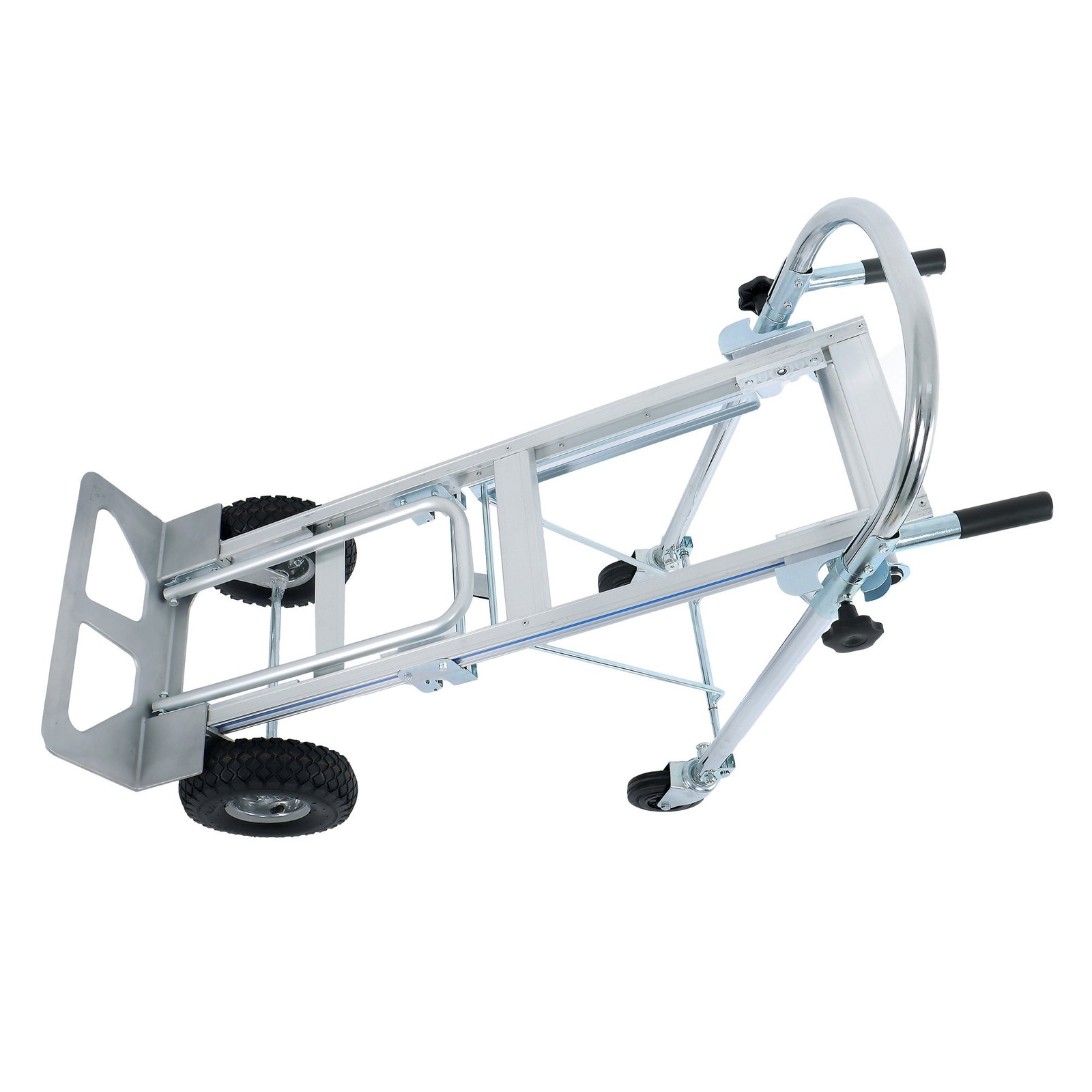 3 In1 Hand Truck Aluminum Convertible Hand Truck Dolly Large Size 1000Lbs