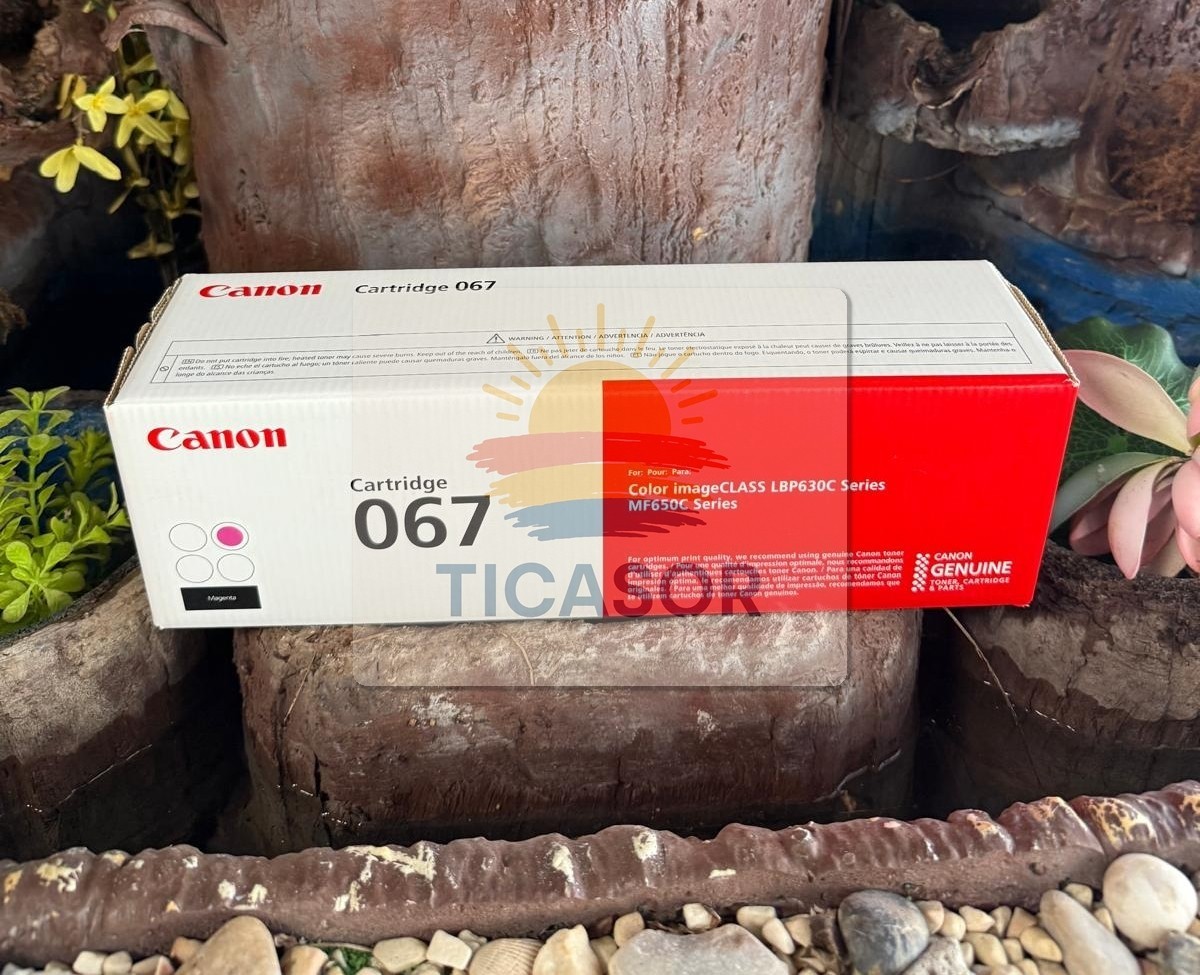 Canon 067 Toner Set Cartridge Black Cyan Yellow Magenta